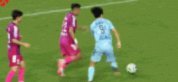 半场：镇江2-1淮安，肖陈亚双响余涵破门，许振宇染红